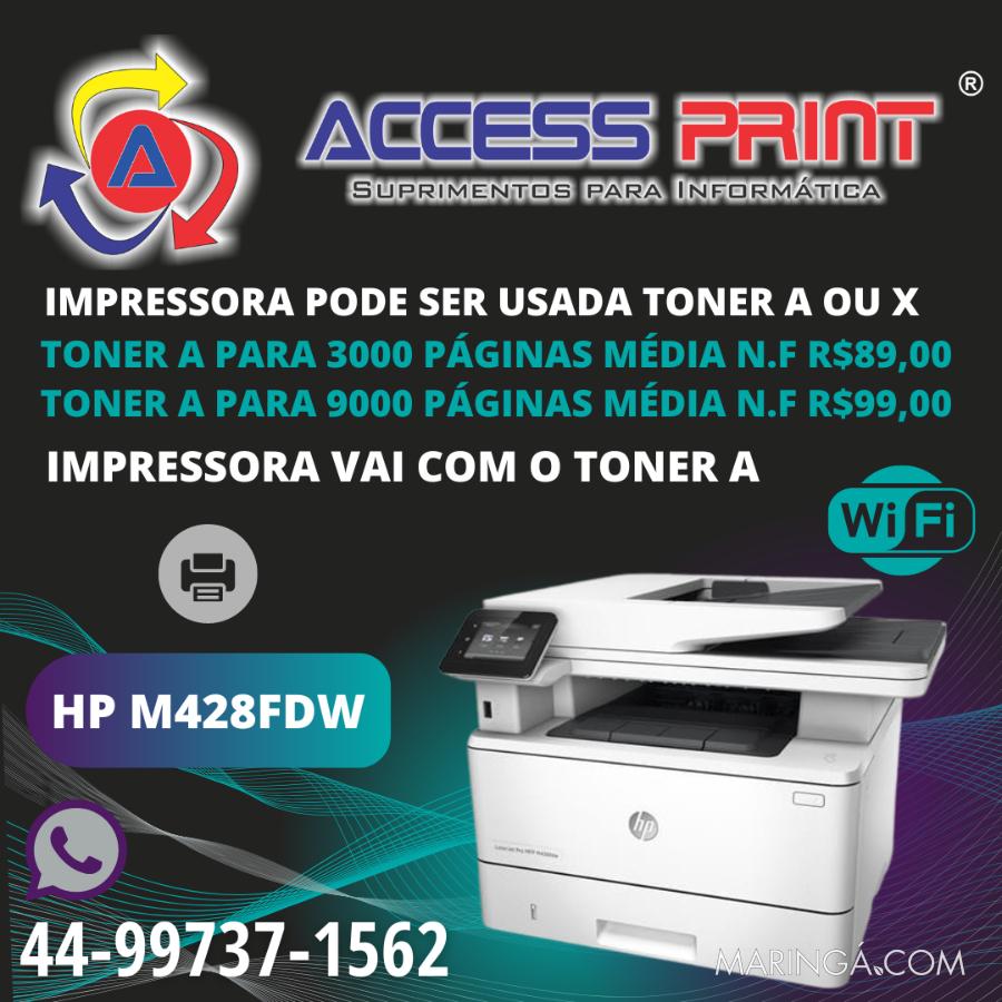 Impressora Multifuncional Hp Laserjet Wireless Rede E Frente E Verso