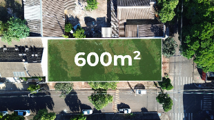 Terreno de Esquina 600m² | Duas Ruas Comerciais | Alto Fluxo de Movimento — Paiçandu