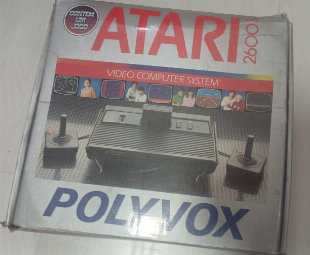 Console Atari original na caixa