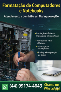 Imagem do anuncio Formatação de Computadores e Notebooks - Atendimento a Domicílio