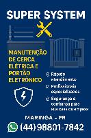Manutenção e venda de cerca elétrica e portão eletrônico