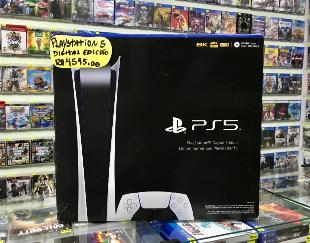 Console PlayStation 5 825GB Edição Digital Novo