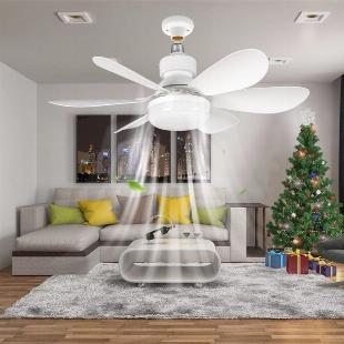 Ventilador para bocal de lampada luz Led com controle remoto