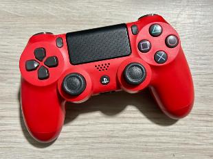 Controle Vermelho Original Sem Fio para PS4