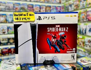 PlayStation 5 Slim 1TB + Spider-Man 2 Novo Lacrado