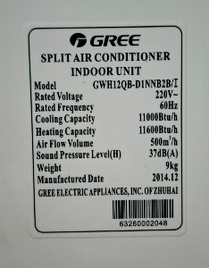 Ar Condicionado Split Gree 12000 BTUs Quente/Frio