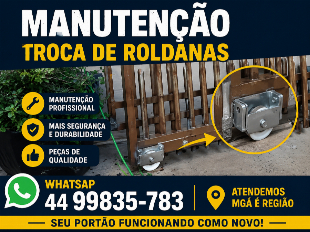 Imagem do anuncio TROCA DE ROLDANAS