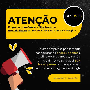 Imagem do anuncio Sizeweb - Empresa de Criação de Sites