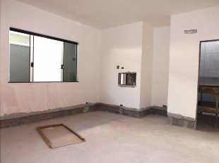 ALUGA-SE BELA CASA NOVA JD ALVORADA EM CONSTRUÇÃO. PRAZO DE ENTREGA 60 DIAS.