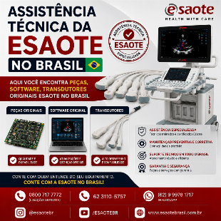 ASSISTÊNCIA-TÉCNICA-AUTORIZADA-ESAOTE-NO-BRASIL-PEÇAS, SOFTWARES, TRANSDUTORES E SUPORTE TÉCNICO NACIONAL