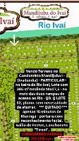 TERRENO BEIRA DO RIO IVAI