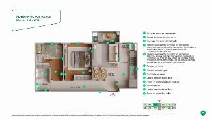 VENDE-SE APTO NA PLANTA. COND. RES. MIRANTE DO ALVORADA. PLANO MINHA CASA MINHA VIDA. FAÇA SUA RESERVA
