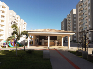 ALUGA-SE APTO COND. RES. BELLUS JD BOTÃNICO. NOVO SEM USO. C/ PISCINA