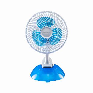 Ventilador De Mesa Ventisol Mini 20 Com Clip Branco/Azul 127V