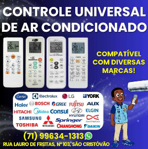Controle Universal para Ar Condicionado em Salvador e Região