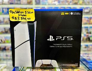 PlayStation 5 Slim 1TB Edição Digital Novo Lacrado