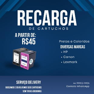 Recarga de Cartuchos de Impressora