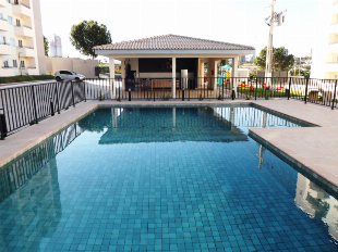 ALUGA-SE APTO COND. RES. BELLUS JD BOTÃNICO. NOVO SEM USO. C/ PISCINA