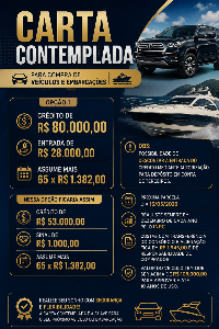 Imagem do anuncio Consorcio contemplado para veiculos ou embarcações