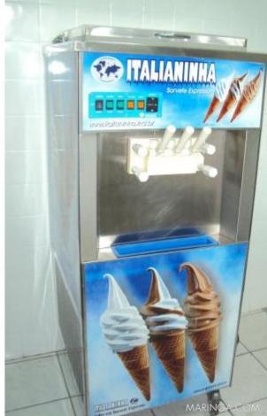 Maquina de sorvete italiano