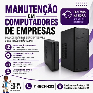 Manutenção em Computador de Loja em Salvador e região