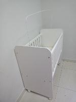 Mini berço móvel com rodinhas