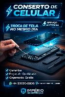 Imagem do anuncio Telas e baterias para celular - Aceito cartão