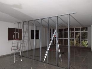 Gesso e steel frame