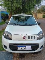 Vendo Fiat Uno Vivace  2 portas  BASICO   Ano 2015/ 2016  Branco  .