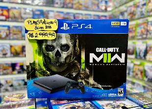 PlayStation 4 Slim 1TB + Call of Duty Modern Warfare 2 Novo Lacrado