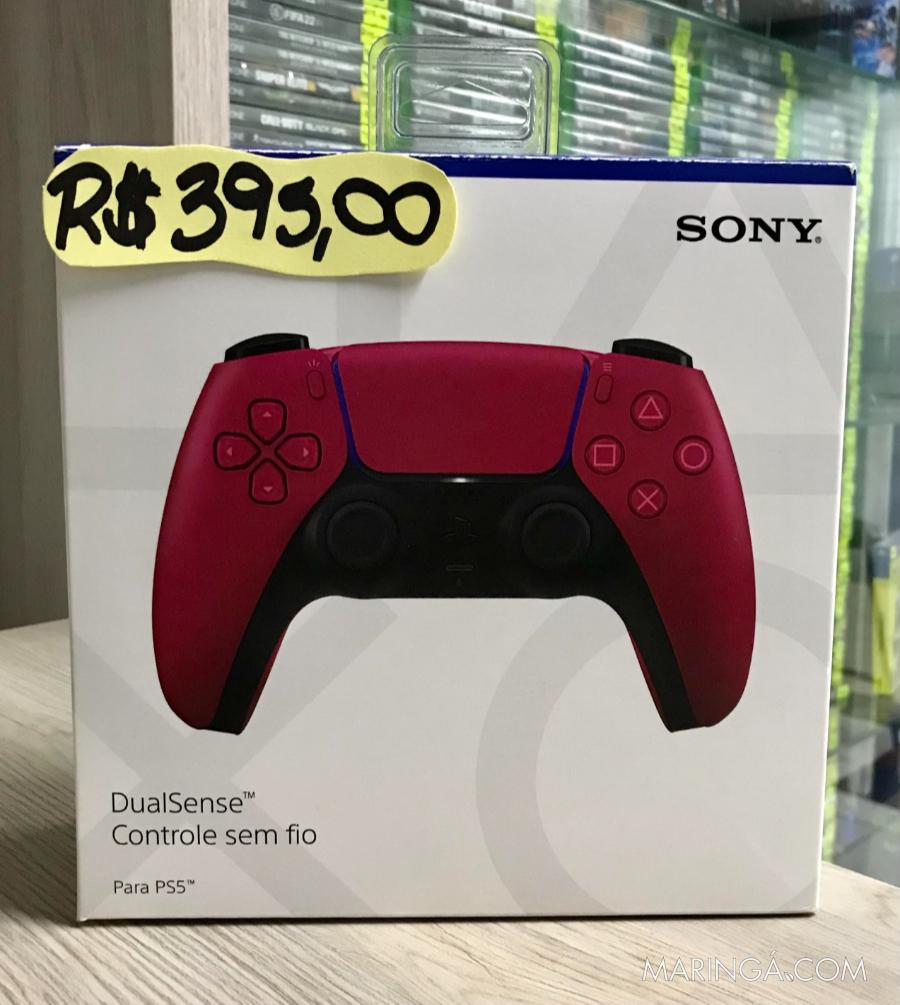 Controle Sony Dualsense Wireless  Cosmic Red - PS5