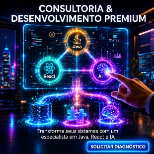 Imagem do anuncio Consultoria e Desenvolvimento de Sistemas com IA, Java e React