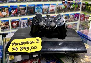 PlayStation 3 Super Slim Seminovo Conservado