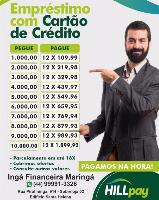 Empréstimo através do Cartão de Crédito (Ingá Financeira Maringá)
