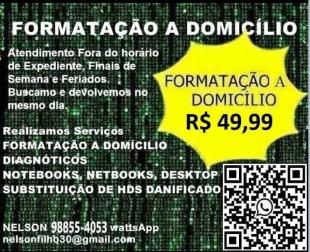 Imagem do anuncio Formatação a Domicílio