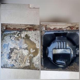 Limpeza de caixa de gordura