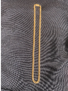 Cordão de ouro maciço de 50 gramas e 50 cm
