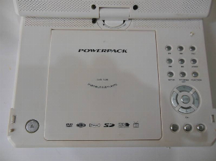 DVD Player Powerpack 9 polegadas Portátil