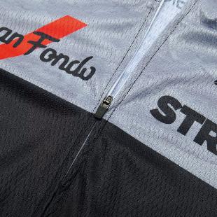 Camisa Gran Fondo Strava Manga Curta 2XL = G