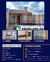 Casas a venda no Jardim Primavera – Floresta/PR!