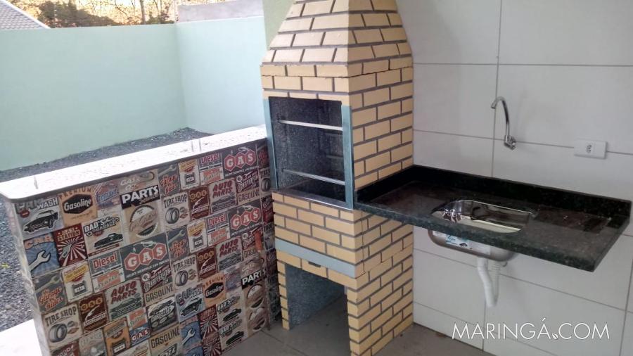 Casa em Mandaguaçu - com garagem coberta, corredor lateral, em Mandaguaçu: churrasqueira + área gourmet, com acabamentos Top.