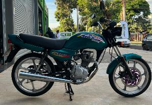 TITAN CG 125  ANO 1996 MODELO 1997 COR VERDE