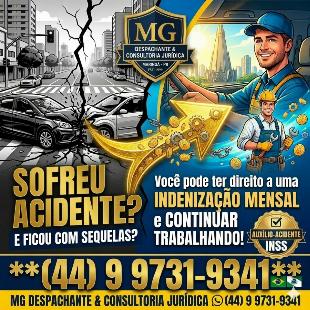 Imagem do anuncio Sofreu Acidente, ficou com sequelas e era Registrado Na época? Você Pode ter um auxilio-Acidente , não importa o ano do acidente. Ligue para nos e sai