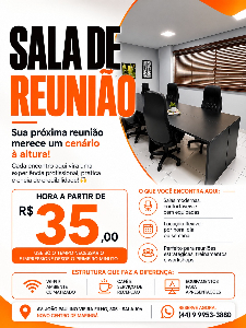 Imagem do anuncio Locação Sala de Reunião (One Hub Coworking Maringá)