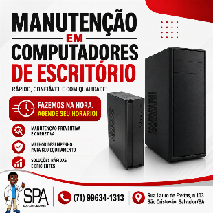 Manutenção em Computadores de Escritório em Salvador e região