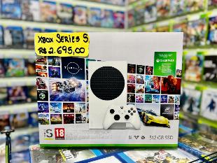 Console Xbox Series S 512GB + 3 Meses Game Pass Ultimate Novo Lacrado