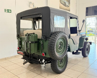 Jeep Willys Militar 4x4 Placa Preta 1950