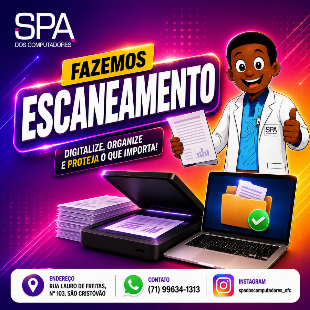 Escaneamento em Salvador Ba