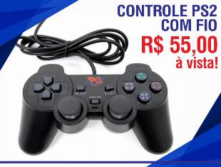 Controle Para PlayStation 2 Com Fio