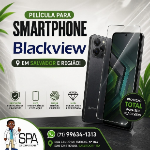Imagem do anuncio Película para smartphone BlackView em Salvador e região